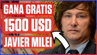 SORTEO de JAVIER MILEI para GANAR SU SUELDO (Como ANOTARSE) SE SORTEA TODOS LOS MESES