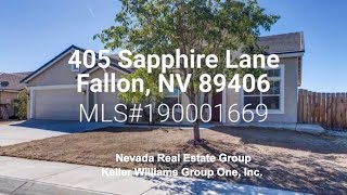 405 Sapphire Way, Fallon, NV 89406 | Fallon Homes for Sale