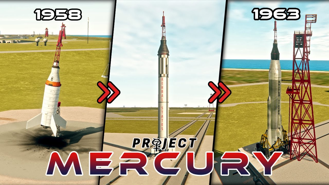 PROJECT MERCURY TIMELINE (1958-1963) || KSP Recreation