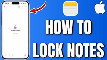 How To Lock Notes In Iphone (2025)