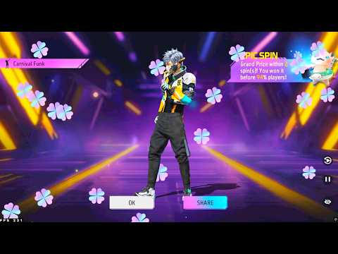INSANE LUCK GOT CARNIVAL FUNK EMOTE IN 1 SPIN 