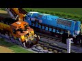 Every Minecraft Train Crash Animation Compilation