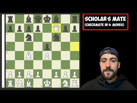 The Scholars Mate (Checkmate in 4 Moves) Tutorial 