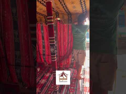 خيمه باكستاني تصميم مصري السمالوسي للمخيمات مصر