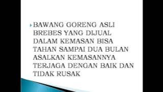 JUAL BAWANG GORENG ASLI BREBES
