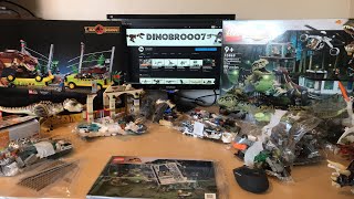 Lego Jurassic World Dominion Set Building Stream (Part 2)