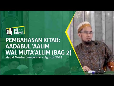 [hd]-adabul-aalim-wal-muta'allim-#2---ustadz-adi-hidayat