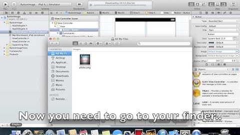 Xcode 4.6 Tutorial | Custom button