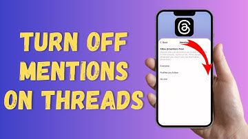 How to Turn Off Mentions on Threads (2024) | Switch Off on Threads