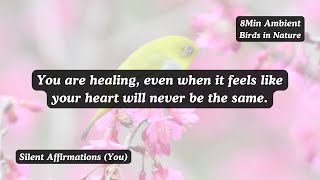 Heartbreak | Silent Affirmations (You/8min/Ambient) | Birds in Nature