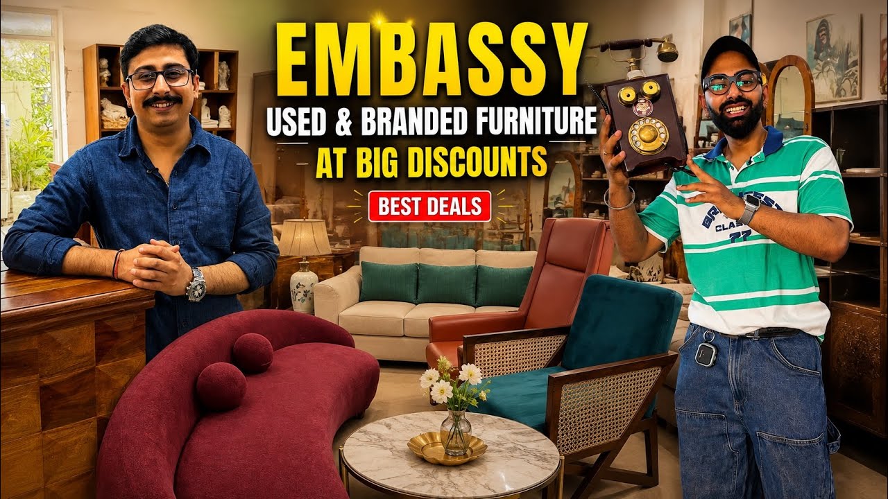 Embassy Used and Branded Furniture at Biggest Discounts #usedfurniture #furniture #furnituremarket 