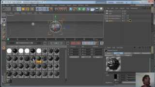 Cinema4d & photoshop tutorial - abstract spheres.