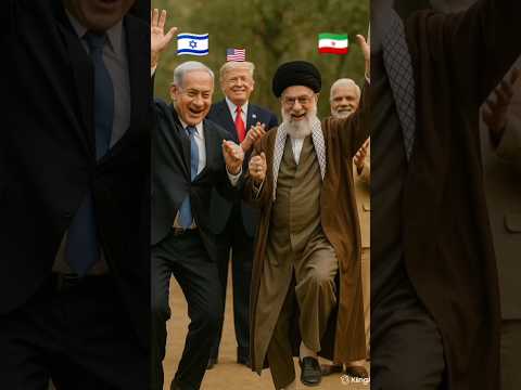 Isreal President And Iran President Dancing In Village And Donald Trump And Modi Enjoy Dance