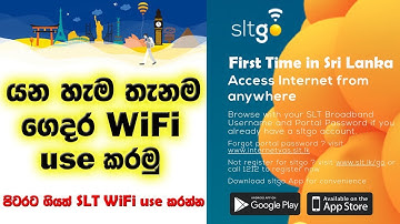 SLT GO - Use your Home WiFi at Anywhere
