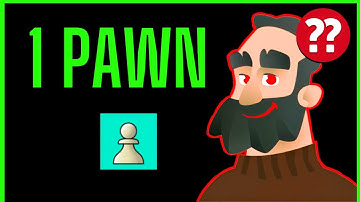 Can I Beat Martin Using only ONE pawn? ♟️😱
