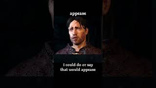 appease — Dragon age : Origins dialogue scene