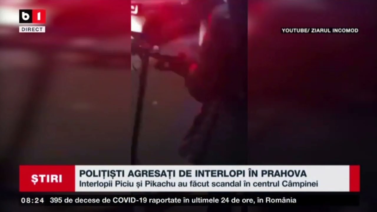 PRAHOVA POLIȚIȘTI AGRESAȚI DE PICIU ȘI PIKACHU_Stiri B1_7 nov 2021