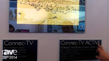 ISE 2014: Aquavision Features Its Connec-TV ACTIVE HDBaseT TV and Transmitter/Receiver