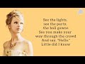 TAYLOR SWIFT Love Story Lyrics