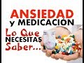 ANSIEDAD Y MEDICACIÓN