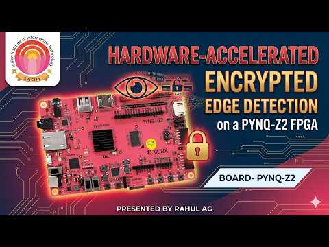 Hardware-Accelerated Encrypted Edge Detection on PYNQ-Z2