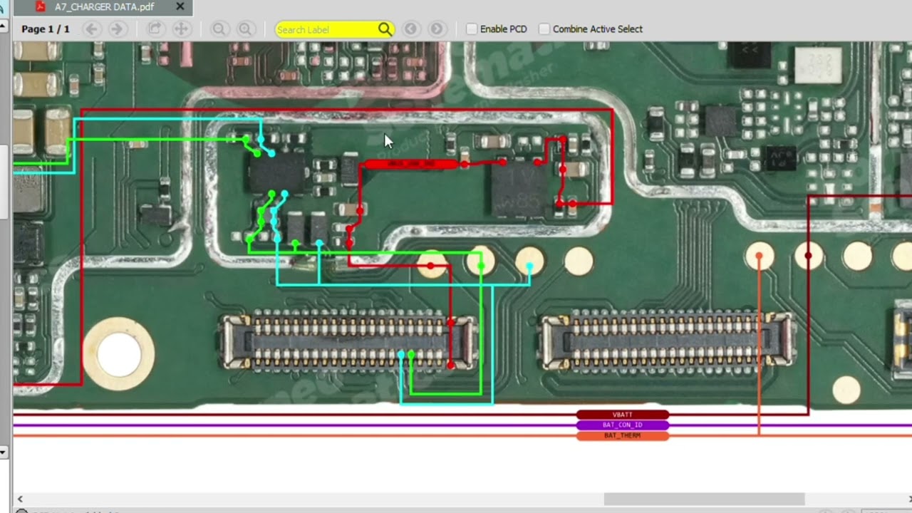 oppo A7 Charger data charging solution/Borneo schematic and hardware solution