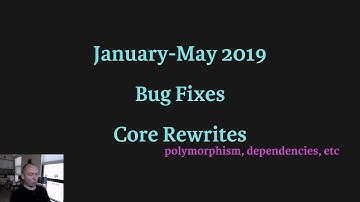 Compiler Progress Report, July 2019