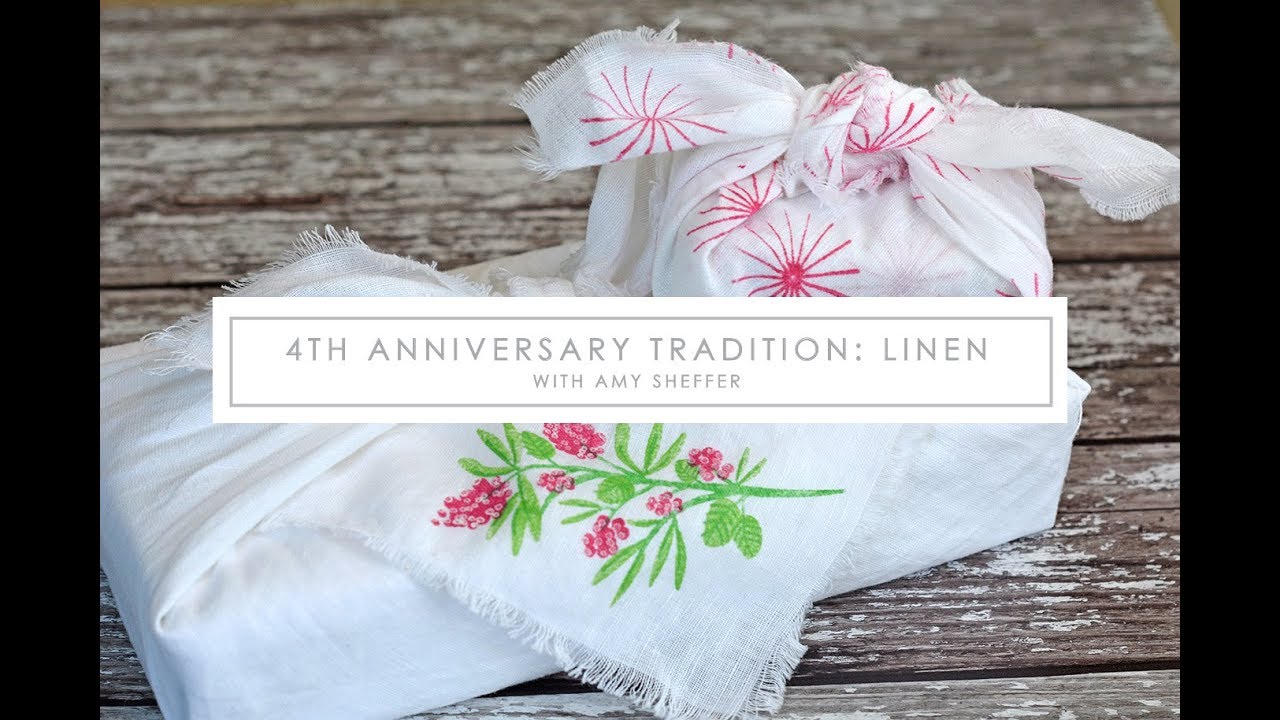 Stamp-a-Faire 2017: 4th Anniversary Tradition - Linen, presented by Amy Sheffer
