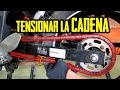 COMO TENSIONAR LA CADENA DE TU MOTO |MECALEJO|