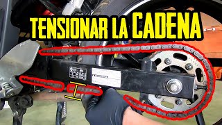 COMO TENSIONAR LA CADENA DE TU MOTO |MECALEJO|