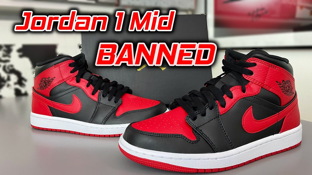 jordan 1 mid banned