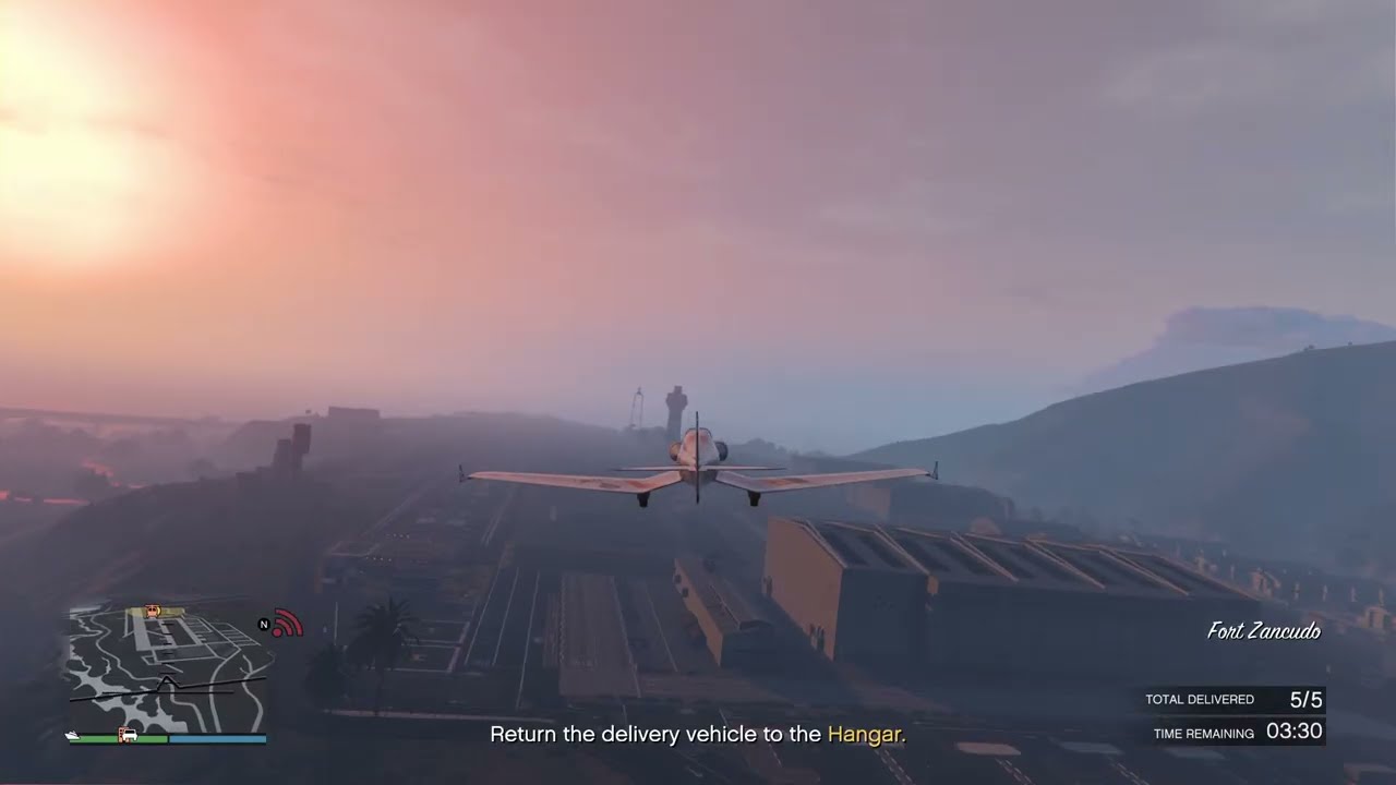 GTA5Online - Guusje Does Some Stuntflying