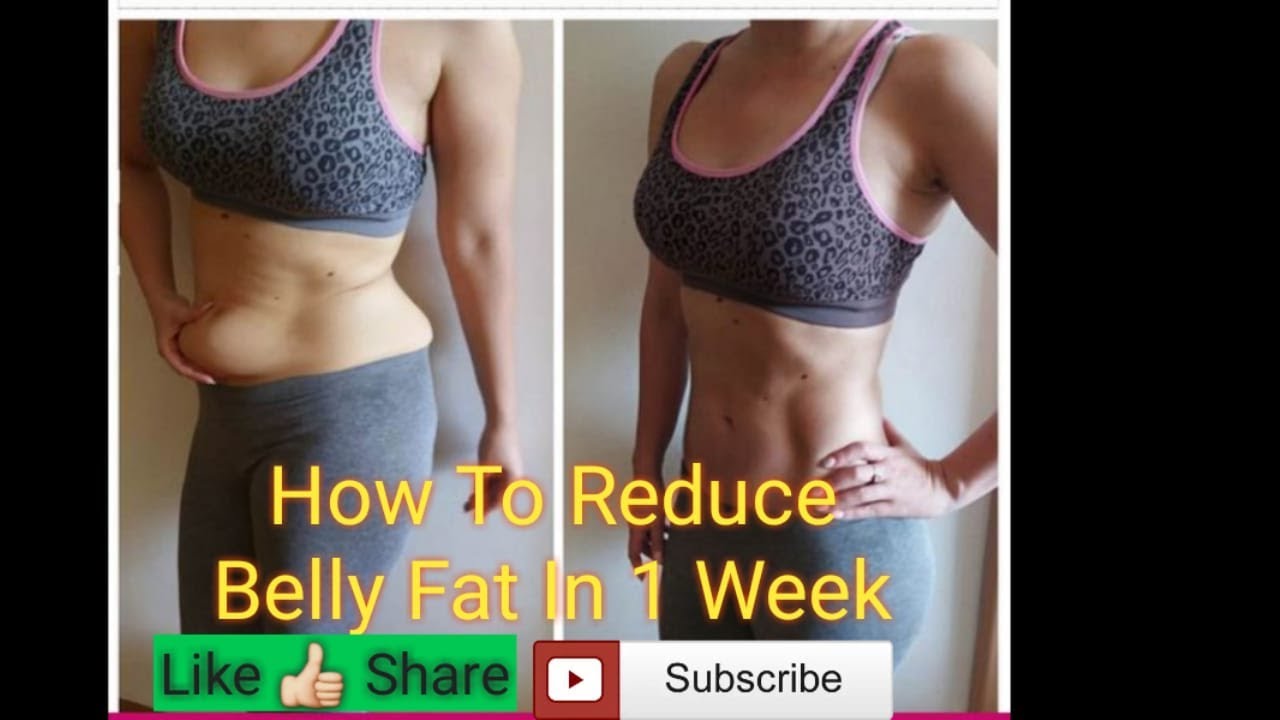 How To Reduce Belly Fat In 1 Week. Easy Workout to Lose