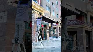 Modern All In One Lighted Door Canopy ⛱️ Modern All In One Lighted Door Canopy ⛱️