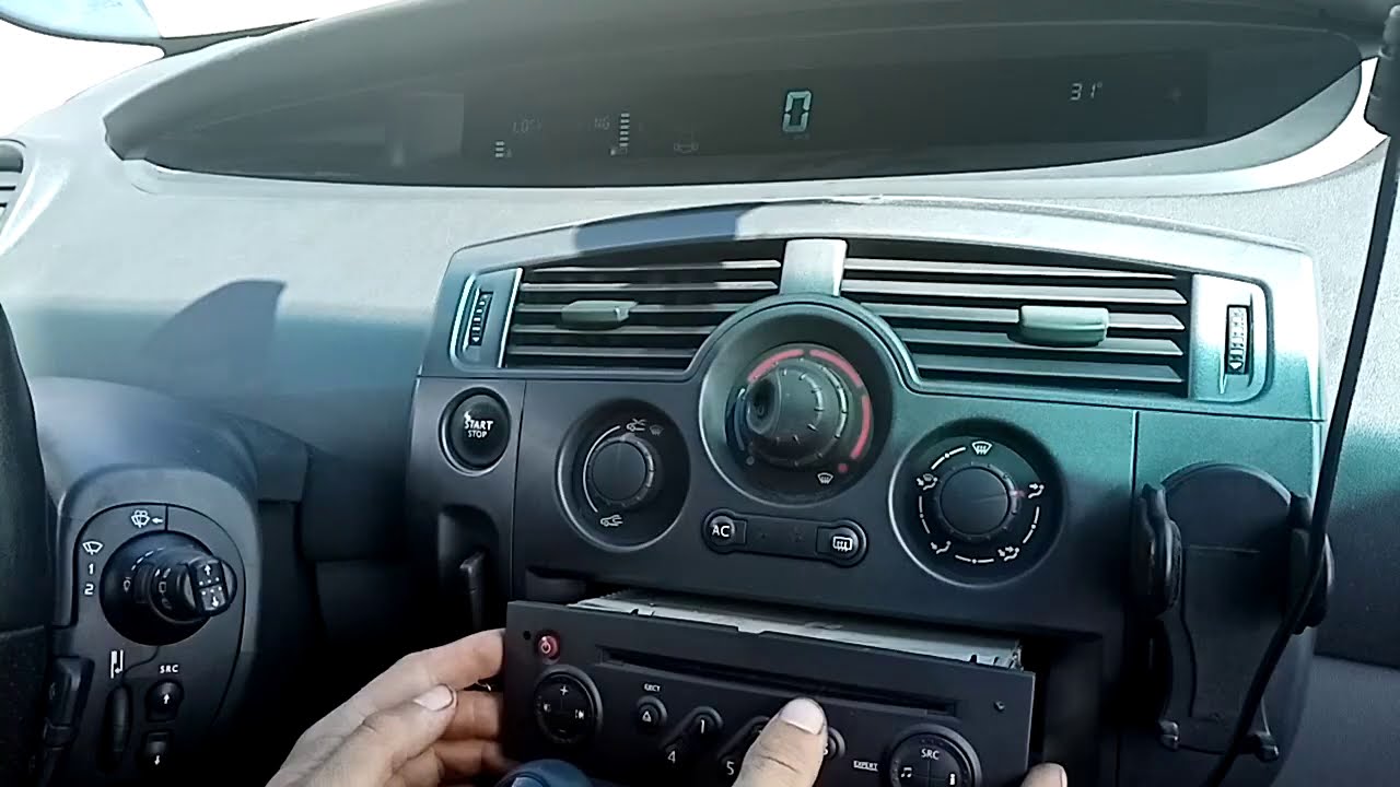 Как разблокировать магнитолу рено сценик Расшифровать код - YouTube