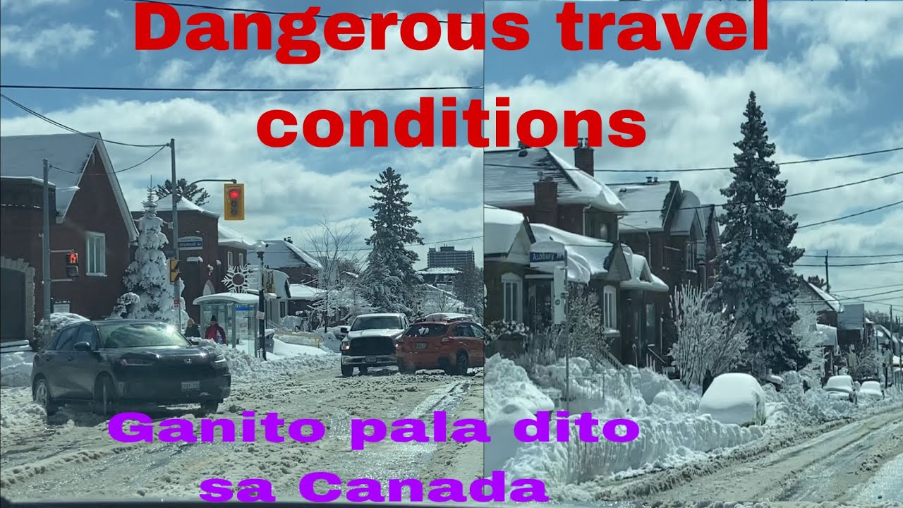 Toronto Megs TV... Ontorio Thundersnow storm.. - YouTube