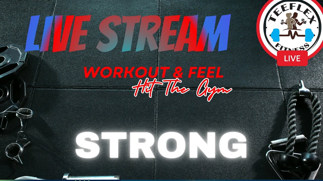 CHEST,SHOULDER AND ARMS WORKOUT LIVE