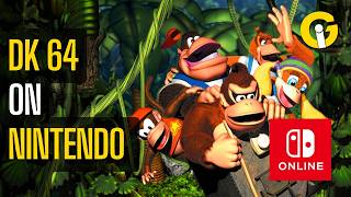 Nintendo Switch Online Is Adding Donkey Kong 64 In Its Library