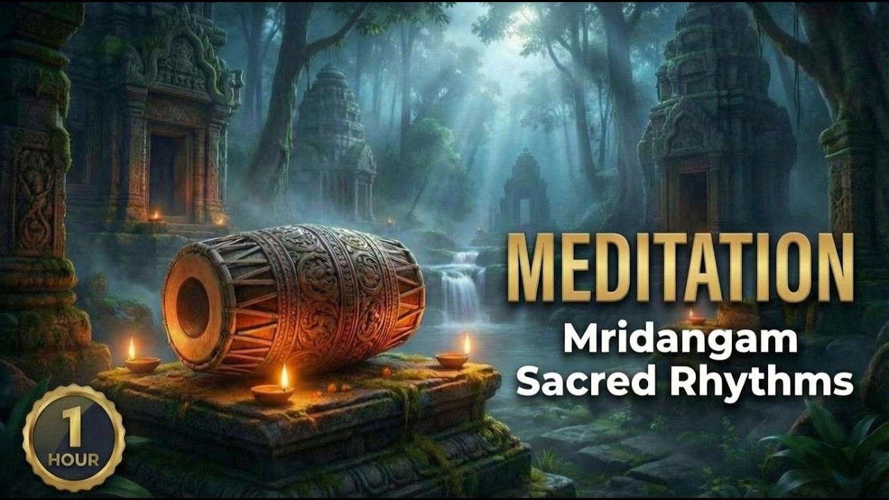 South Indian Temple Rhythms – Mridangam Meditation for Spiritual Awakening