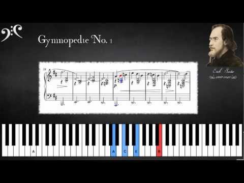 Erik Satie Gymnopedie No 1 Learn To Play Youtube - gymnopedie no 1 roblox piano sheet