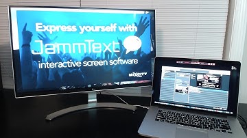 JammText.com Tutorial #5 (Connecting to a second screen)