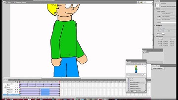 How To Do A Walking Animation In Flash Part 4: Finishing The Walking
