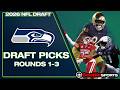 REACTION: #Seahawks 2026 Draft Picks - Rounds 1-3 | #SeattleSports
