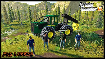 Felling With The Fixed Waratah! - Logging Crew 96 - Farming Simulator 2019 - FDR Logging