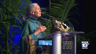 Jane Goodall brings her message to Miami-Dade Profile