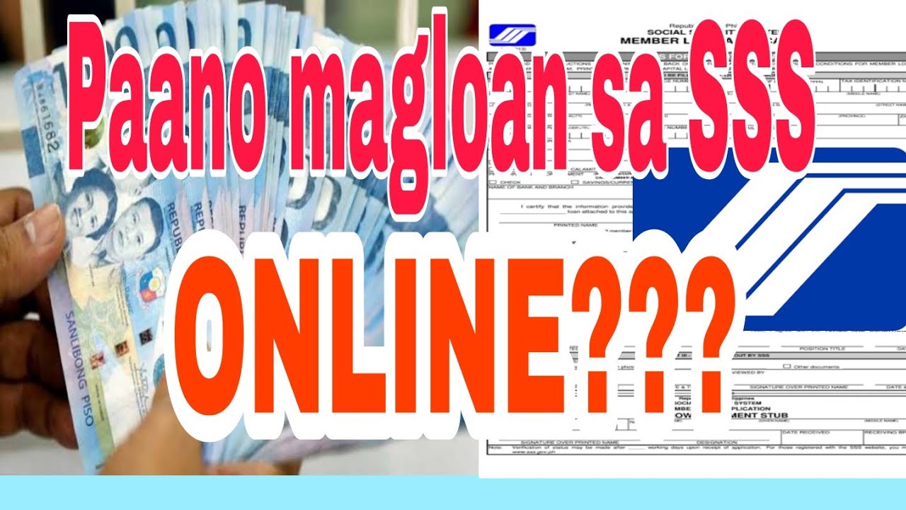 How To Register SSS Online Appication And Make Salary And Calamity Loan Paano Magloan Sa SSS 
