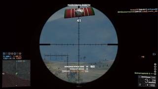 Battlefield 4 Moving 1891m Counter Sniper Headshot vs Pro? screenshot 3