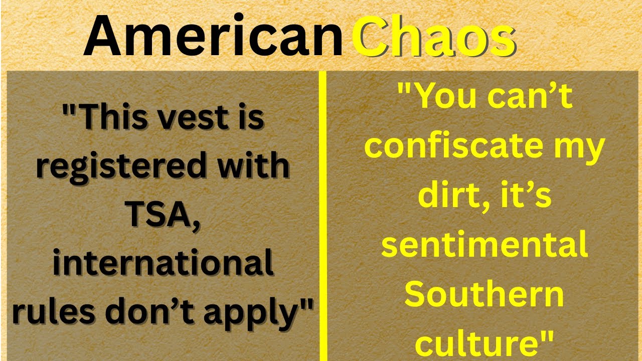 When Americans Get Publicly Dragged By Airport Security