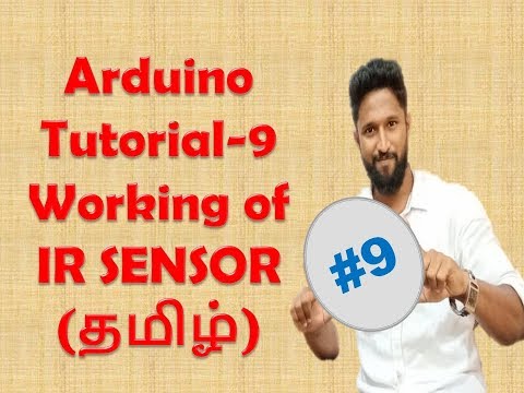 # 9 de trabalho de IR Sensor Usando Arduino - Arduino Tutorial (Tamil)