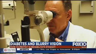 Diabetes and blurry vision